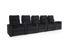 Load image into Gallery viewer, HT Design Addison Home Theater Seating Row of 5 &amp; Tray Tables
